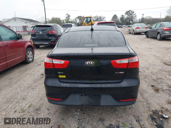 2017 Kia Rio EX with VIN KNADN4A30H6007202, listed as a IAAI auction lot 41621965 with 94,213 mi miles. Bid and sale history available at carsss.com. Image 16.