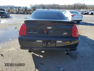 2006 Chevrolet Monte Carlo SS with VIN 2G1WL15C969364547, listed as a Copart auction lot 88163065 with 199,264 mi miles and Clean Title. Bid and sale history available at carsss.com. Image 6.