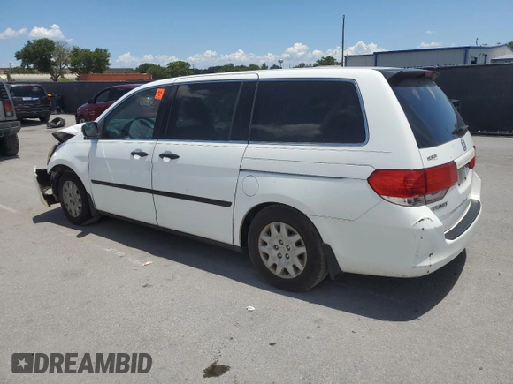 2010 Honda Odyssey LX with VIN 5FNRL3H23AB032112, listed as a Copart auction lot 60876035 with 223,335 mi miles and Salvage title. Bid and sale history available at DreamBid. Image 2.