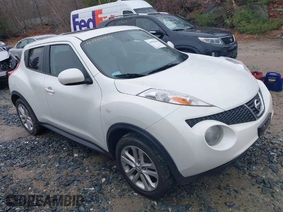 2013 Nissan Juke SV with VIN JN8AF5MV8DT227497, listed as a IAAI auction lot 41954244 with 149,627 mi miles. Bid and sale history available at carsss.com. Image 1.