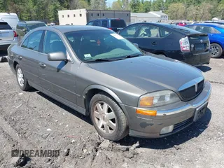 2002 Lincoln LS w/Base Pkg with VIN 1LNHM87A22Y692752, listed as a IAAI auction lot 42155607 with 119,476 mi miles. Bid and sale history available at carsss.com. Image 1.