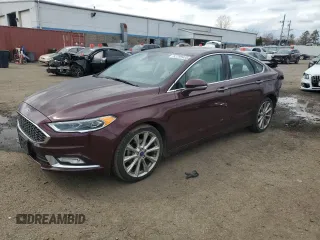 2017 Ford Fusion Titanium с VIN 3FA6P0D97HR160697, выставлен на аукционе Copart как лот 52299455 с пробегом 90 786 миль миль и Списание • Salvage title. История ставок и продаж доступна на DreamBid. Изображение 1.