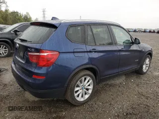 2016 BMW X3 sDrive28i with VIN 5UXWZ7C51G0T42789, listed as a Copart auction lot 48035665 with 96,792 mi miles and Salvage Title. Bid and sale history available at DreamBid. Image 3.