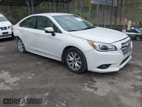 2017 Subaru Legacy Premium with VIN 4S3BNAF62H3018411, listed as a IAAI auction lot 42026594 with 144,834 mi miles. Bid and sale history available at carsss.com. Image 1.