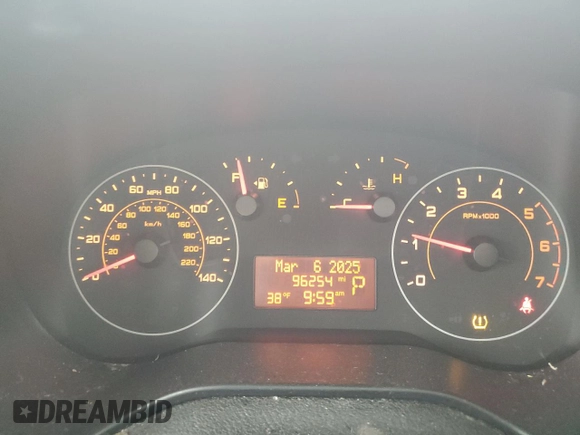 2019 Ram ProMaster City Cargo Tradesman z VIN ZFBHRFAB4K6N48548, wystawiony jako Copart lot #47012605 z przebiegiem 96 254 mil mil oraz Szkoda całkowita • Salvage title. Historia ofert i sprzedaży dostępna na DreamBid. Obrazek 9.