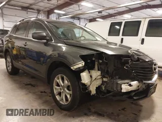 2014 Mazda CX-9 Touring with VIN JM3TB2CA3E0443636, listed as a IAAI auction lot 41324999 with 105,198 mi miles. Bid and sale history available at carsss.com. Image 1.