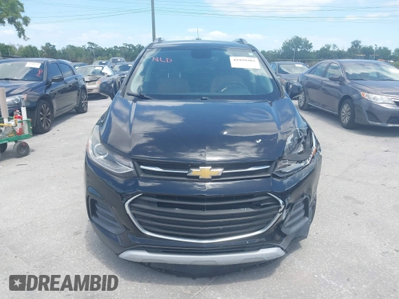 2018 Chevrolet Trax LT with VIN 3GNCJLSB9JL276974, listed as a IAAI auction lot 41959303 with 59,686 mi miles and . Bid and sale history available at carsss.com. Image 12.