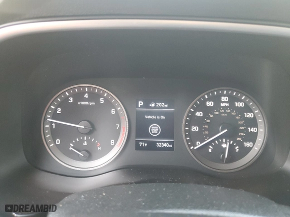 2021 Hyundai Tucson Sport with VIN KM8J3CAL8MU395156, listed as a Copart auction lot 71755544 with 32,340 mi miles and Non Repairable. Bid and sale history available at carsss.com. Image 9.