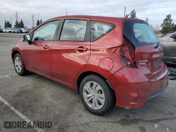 2017 Nissan Note SL with VIN 3N1CE2CP0HL375794, listed as a Copart auction lot 44647465 with 134,751 mi miles and Salvage title. Bid and sale history available at DreamBid. Image 2.