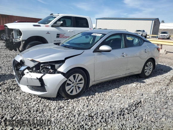 2022 Nissan Sentra S with VIN 3N1AB8BV6NY235475, listed as a Copart auction lot 50362815 with Not Provided miles and Salvage Title. Bid and sale history available at carsss.com. Image 1.