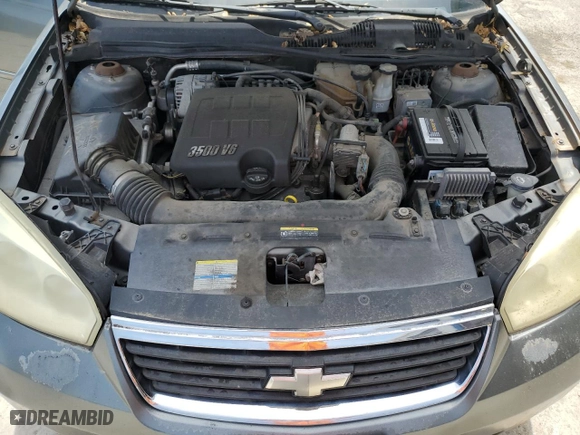 2006 Chevrolet Malibu LT w/2LT with VIN 1G1ZT51866F127334, listed as a Copart auction lot 54068865 with 165,175 mi miles and Clean Title. Bid and sale history available at carsss.com. Image 11.
