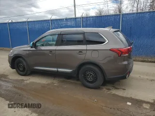 2017 Mitsubishi Outlander ES z VIN JA4AZ2A32HZ606660, wystawiony jako Copart lot #54252055 z przebiegiem Nie podano mil oraz Czysty tytuł • Clean title. Historia ofert i sprzedaży dostępna na DreamBid. Obrazek 2.
