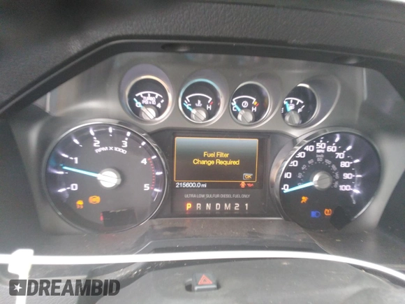2012 Ford F-250 XL with VIN 1FT7X2BT6CEA10066, listed as a Copart auction lot 61947285 with 215,600 mi miles and Clean title. Bid and sale history available at DreamBid. Image 9.