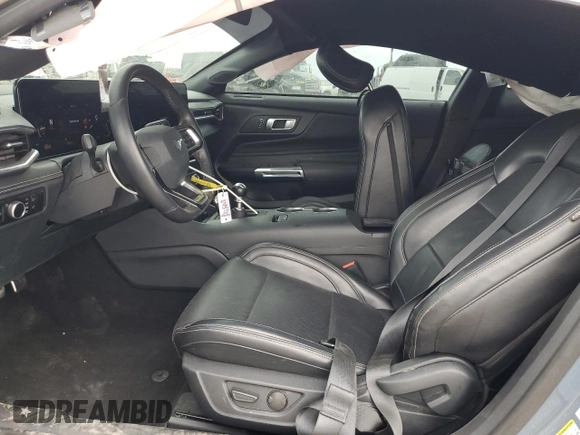 2024 Ford Mustang GT with VIN 1FA6P8CF9R5422018, listed as a Copart auction lot 53167825 with Not provided miles and Salvage title. Bid and sale history available at DreamBid. Image 7.