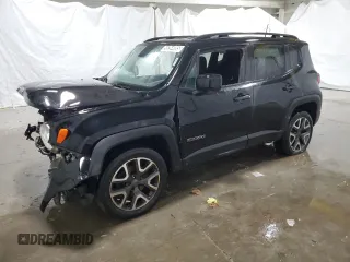 2018 Jeep Renegade Latitude with VIN ZACCJBBB1JPH45596, listed as a Copart auction lot 55264085 with 169,789 mi miles and Clean title. Bid and sale history available at DreamBid. Image 1.