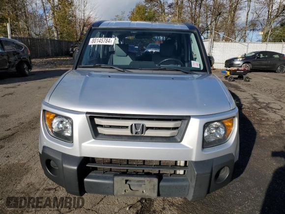 2008 Honda Element EX with VIN 5J6YH27778L019739, listed as a Copart auction lot 80145784 with 250,346 mi miles and Salvage Title. Bid and sale history available at DreamBid. Image 5.