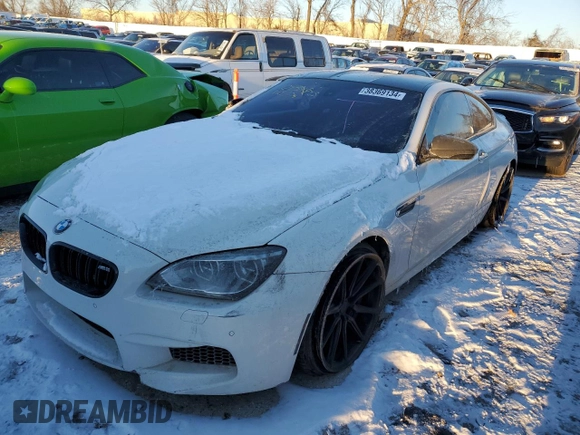 2014 BMW M6 z VIN WBSLX9C51ED160286, wystawiony jako Copart lot #38369134 z przebiegiem Nie podano mil oraz Szkody całkowita. Historia ofert i sprzedaży dostępna na DreamBid. Obrazek 1.