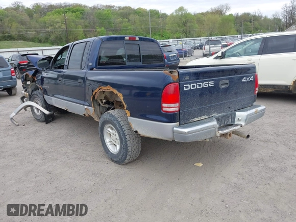 2000 Dodge Dakota Sport with VIN 1B7HG2AZ9YS777509, listed as a IAAI auction lot 42145010 with Not provided miles and . Bid and sale history available at DreamBid. Image 3.