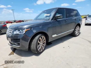 2016 Land Rover Range Rover Supercharged with VIN SALGS2EF5GA277421, listed as a Copart auction lot 62776115 with 93,201 mi miles and Salvage title. Bid and sale history available at DreamBid. Image 1.
