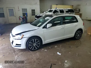 2016 Volkswagen Golf TSI S z VIN 3VW217AU9GM030165, wystawiony jako Copart lot #45112605 z przebiegiem 44 422 mil mil oraz Szkoda całkowita • Salvage title. Historia ofert i sprzedaży dostępna na DreamBid. Obrazek 1.