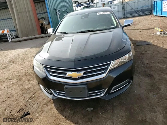 2015 Chevrolet Impala LTZ with VIN 2G1165S34F9131611, listed as a Copart auction lot 49711395 with 118,980 mi miles and Salvage Title. Bid and sale history available at carsss.com. Image 10.