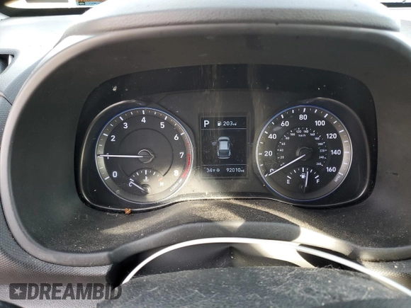 2020 Hyundai Kona SE with VIN KM8K12AA3LU480116, listed as a Copart auction lot 81517974 with 92,010 mi miles and Clean Title. Bid and sale history available at carsss.com. Image 9.