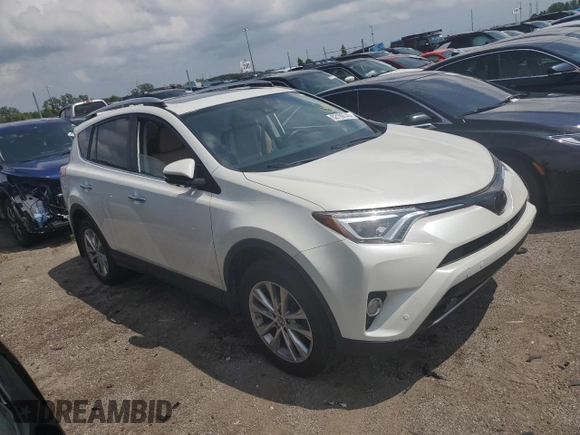 2016 Toyota RAV4 Limited with VIN 2T3DFREV3GW521471, listed as a Copart auction lot 62199745 with 51,056 mi miles and Clean title. Bid and sale history available at DreamBid. Image 4.
