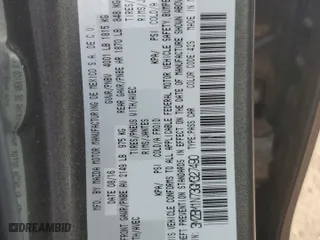 2016 Mazda Mazda3 i Grand Touring with VIN 3MZBM1N73GM327490, listed as a Copart auction lot 48587115 with 172,296 mi miles and Salvage Title. Bid and sale history available at carsss.com. Image 14.