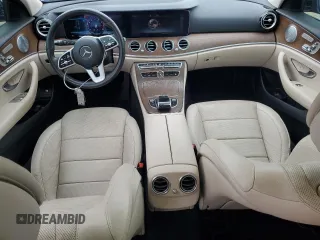 2019 Mercedes-Benz E 450 with VIN WDDZH6JB6KA591649, listed as a Copart auction lot 84411714 with 55,956 mi miles and Salvage Title. Bid and sale history available at DreamBid. Image 8.