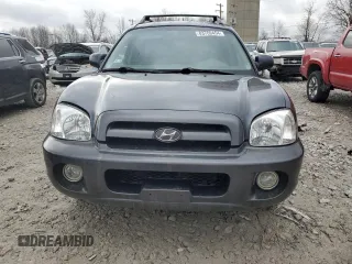 2006 Hyundai Santa Fe GLS with VIN KM8SC73D06U105092, listed as a Copart auction lot 83769454 with 141,486 mi miles and Clean Title. Bid and sale history available at carsss.com. Image 5.