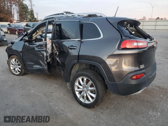 2017 Jeep Cherokee Limited z VIN 1C4PJLDS8HW643570, wystawiony jako Copart lot #85010674 z przebiegiem 78 184 mil mil oraz Szkoda całkowita • Salvage title. Historia ofert i sprzedaży dostępna na DreamBid. Obrazek 2.