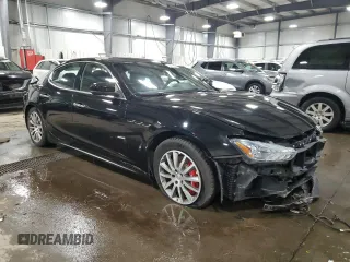 2017 Maserati Ghibli S Q4 z VIN ZAM57RTA0H1196498, wystawiony jako Copart lot #79911364 z przebiegiem 69 950 mil mil oraz Szkody całkowita. Historia ofert i sprzedaży dostępna na DreamBid. Obrazek 4.