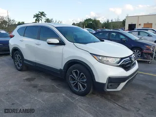 2021 Honda CR-V EX with VIN 5J6RW1H56MA001997, listed as a IAAI auction lot 41555434 with 43,083 mi miles. Bid and sale history available at carsss.com. Image 1.