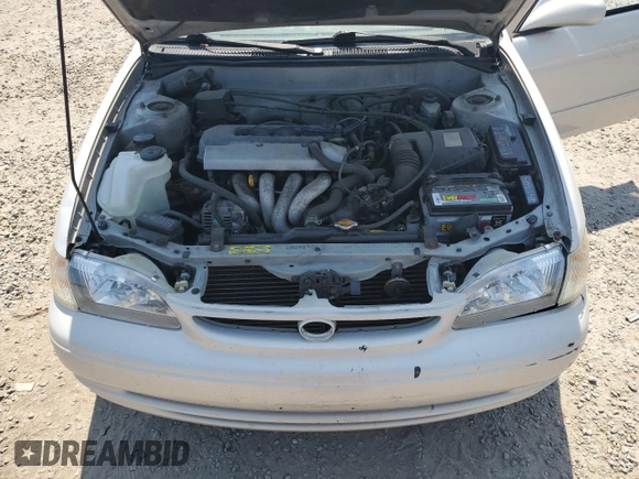1999 Toyota Corolla VE with VIN 2T1BR12EXXC202826, listed as a Copart auction lot 61536705 with 159,941 mi miles and Salvage title. Bid and sale history available at DreamBid. Image 11.