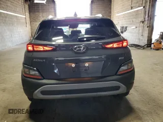 2023 Hyundai Kona SEL with VIN KM8K3CAB1PU983870, listed as a Copart auction lot 54140665 with 9,518 mi miles and Salvage Title. Bid and sale history available at DreamBid. Image 6.