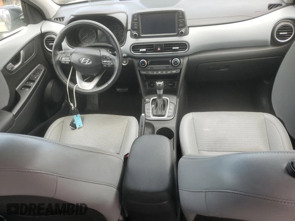 2021 Hyundai Kona Ultimate with VIN KM8K53A56MU668059, listed as a Copart auction lot 74790014 with 17,252 mi miles and Non Repairable. Bid and sale history available at carsss.com. Image 8.