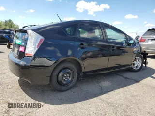 2011 Toyota Prius I with VIN JTDKN3DU2B1368718, listed as a Copart auction lot 55981265 with 123,090 mi miles and Salvage Title. Bid and sale history available at DreamBid. Image 3.