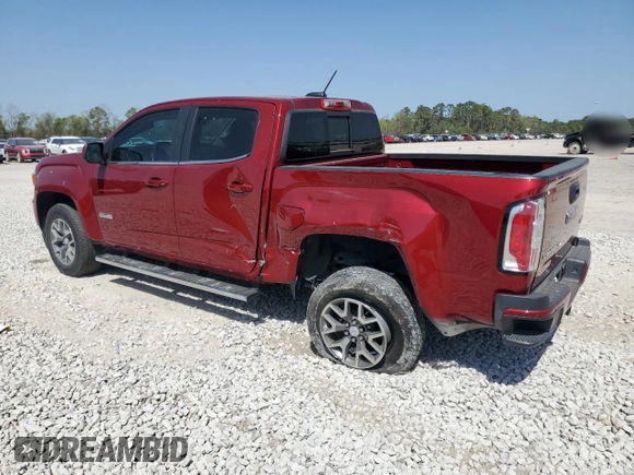 2019 GMC Canyon 4WD All Terrain w/Cloth with VIN 1GTG6FEN5K1142264, listed as a Copart auction lot 49874655 with 38,507 mi miles and Salvage Title. Bid and sale history available at carsss.com. Image 2.