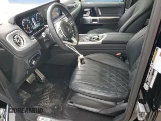 2023 Mercedes-Benz G 550 with VIN W1NYC6BJ0PX476536, listed as a Copart auction lot 79498634 with 17,674 mi miles and Salvage Title. Bid and sale history available at DreamBid. Image 7.