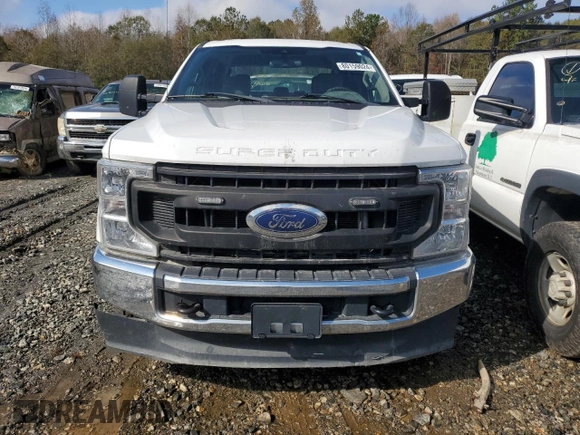 2021 Ford Super Duty F-250 SRW XL with VIN 1FT7W2B64MEC85451, listed as a Copart auction lot 80159024 with 0 mi miles and Salvage Title. Bid and sale history available at carsss.com. Image 5.
