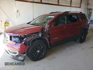 2019 GMC Acadia SLT with VIN 1GKKNULS4KZ154308, listed as a Copart auction lot 47407215 with 102,049 mi miles and Salvage Title. Bid and sale history available at carsss.com. Image 1.
