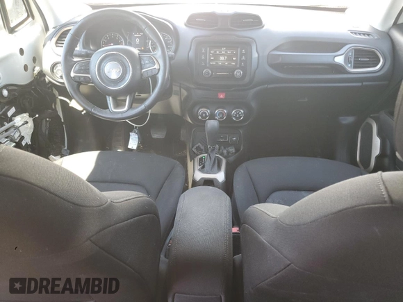 2017 Jeep Renegade Altitude with VIN ZACCJABB5HPE42535, listed as a Copart auction lot 55996775 with 66,379 mi miles and Salvage title. Bid and sale history available at DreamBid. Image 8.