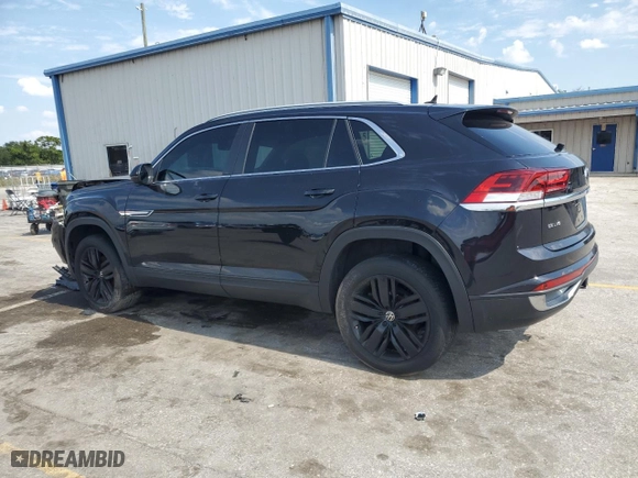 2020 Volkswagen Atlas Cross Sport 3.6L V6 SEL with VIN 1V2EE2CA2LC215954, listed as a Copart auction lot 66293153 with 51,351 mi miles. Bid and sale history available at carsss.com. Image 2.
