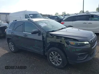 2019 Jeep Cherokee Latitude Plus with VIN 1C4PJMLB8KD208039, listed as a IAAI auction lot 42166196 with 126,327 mi miles and . Bid and sale history available at carsss.com. Image 6.