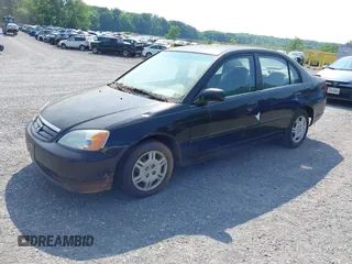 2001 Honda Civic LX z VIN 2HGES16521H558942, wystawiony jako IAAI lot #42409480 z przebiegiem 230 909 mil mil oraz . Historia ofert i sprzedaży dostępna na DreamBid. Obrazek 2.