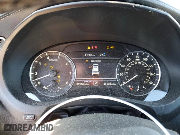 2022 Infiniti QX55 Essential с VIN 3PCAJ5K38NF115069, выставлен на аукционе Copart как лот 87831335 с пробегом 30 940 миль миль и Списание • Salvage title. История ставок и продаж доступна на DreamBid. Изображение 9.