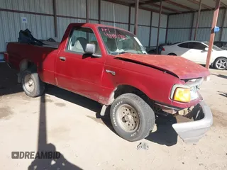 1997 Ford Ranger XLT with VIN 1FTCR10AXVUB05405, listed as a IAAI auction lot 41482900 with 220,026 mi miles. Bid and sale history available at carsss.com. Image 1.