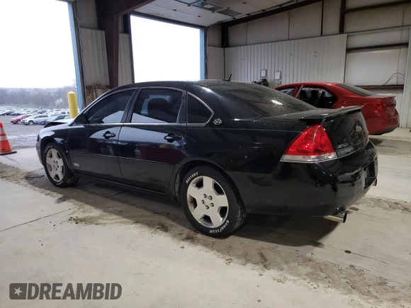 2006 Chevrolet Impala SS with VIN 2G1WD58C769320174, listed as a Copart auction lot 52343995 with 207,386 mi miles and Salvage Title. Bid and sale history available at DreamBid. Image 2.