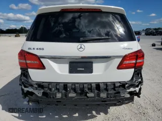 2017 Mercedes-Benz GLS with VIN 4JGDF6EE8HA822280, listed as a Copart auction lot 72396383 with 39,370 mi miles. Bid and sale history available at carsss.com. Image 6.