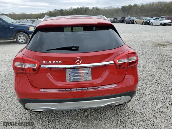 2015 Mercedes-Benz GLA-Class GLA 250 with VIN WDCTG4EB1FJ111227, listed as a Copart auction lot 49957235 with 233,935 mi miles and Salvage Title. Bid and sale history available at carsss.com. Image 6.